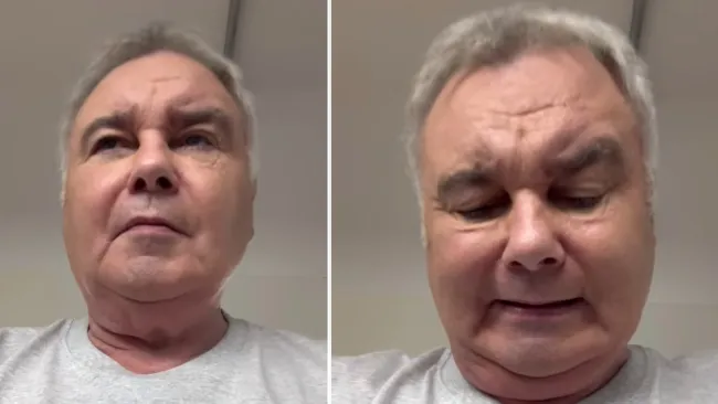 Eamonn Holmes looks pained as he struggles through workout leaving fans concerned 