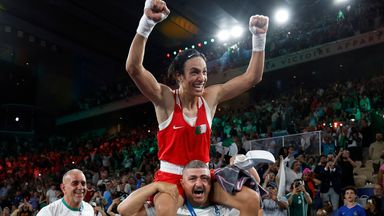 Imane Khelif: Algerian boxer at centre of gender row wins gold to become Olympic champion