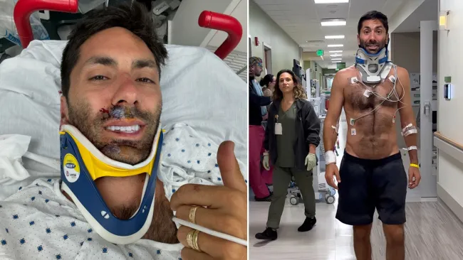 Catfish’s Nev Schulman says he’s ‘lucky to be here’ after breaking his neck in truck collision