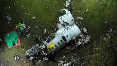 Brazilian authorities recover all bodies from passenger plane which crashed in residential area