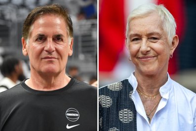 Martina Navratilova Reacts to Mark Cuban Running for Office Remark