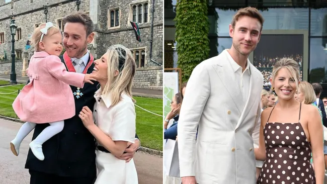 Overjoyed Mollie King and Stuart Broad announce they’re expecting second baby together