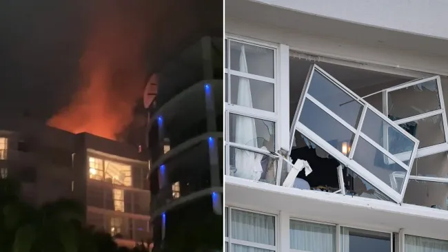 Pilot dies after stolen helicopter crashes on hotel roof