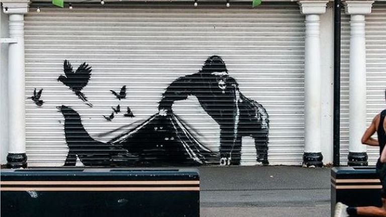 New Banksy pops up at London Zoo - could this be the last?