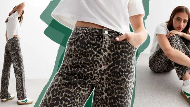 Animal print fanatics rush to New Look to grab a pair of leopard print jeans for under £40