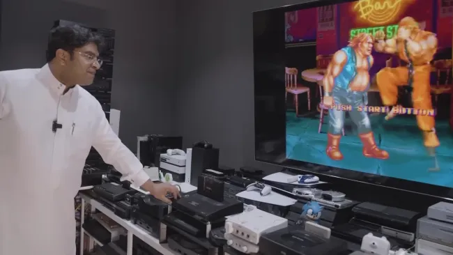 Gamer breaks Guinness World Record with hundreds of consoles connected to the same TV