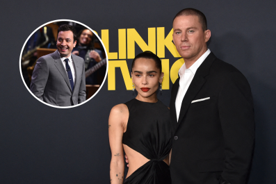 Channing Tatum's ZoÃ« Kravitz Comment Interrupts Jimmy Fallon Interview