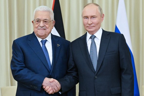 Putin Reiterates Russia's Support for 'Full-Fledged State of Palestine'