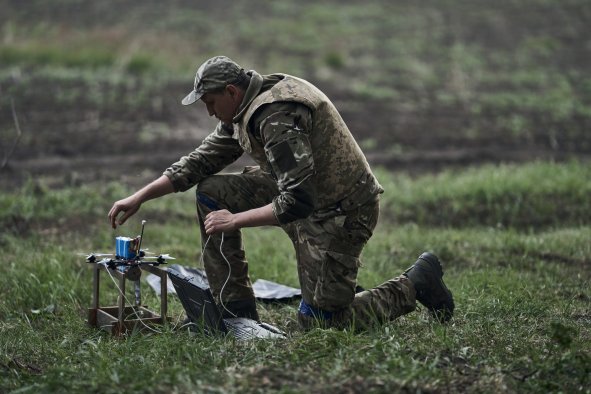 Russian Soldier Appears To Be Unscathed After Ukraine Drone HeadbuttâVideo