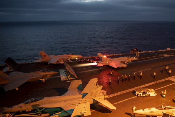 US Confronts Pacific 'Carrier Gap' While Juggling Multiple Wars