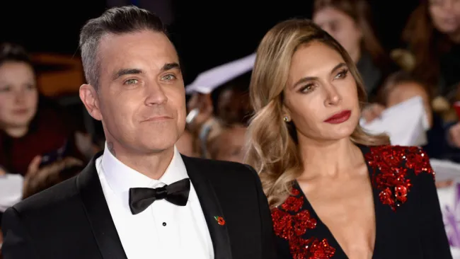 Robbie Williams feeling ‘very grateful’ after renewing wedding vows with Ayda Field