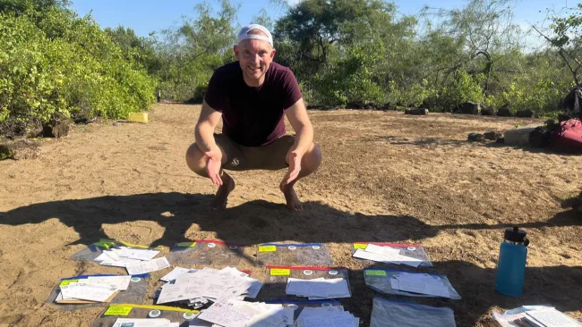 The devastating reason this man is travelling 50,000km to deliver 50 letters