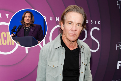 Dennis Quaid Goes In on Kamala Harrisâ'Can't See Her Being in Charge'