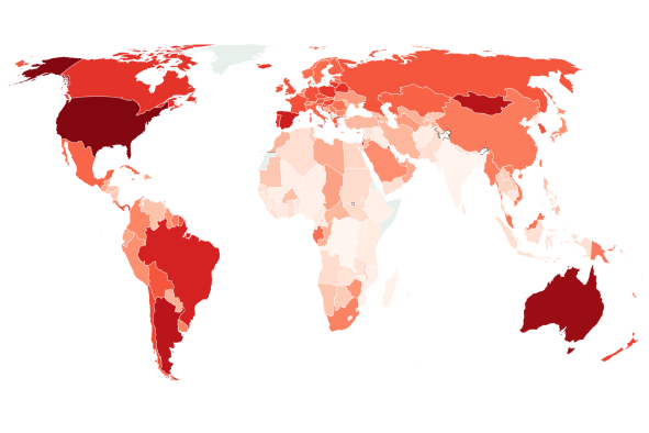 Map Shows Which Countries Eat the Most Meat