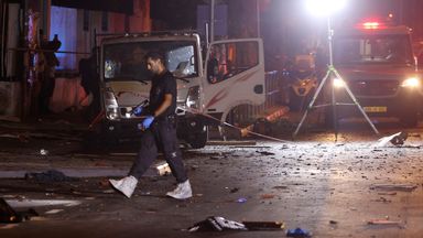 One dead after bomb explodes in Tel Aviv, Israeli police say