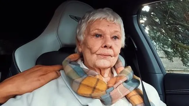 Tearful Dame Judi Dench chokes up over late husband 23 years after his death