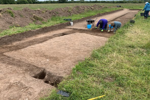 'Extremely Rare' Early Medieval Structures and Roman Settlement Discovered