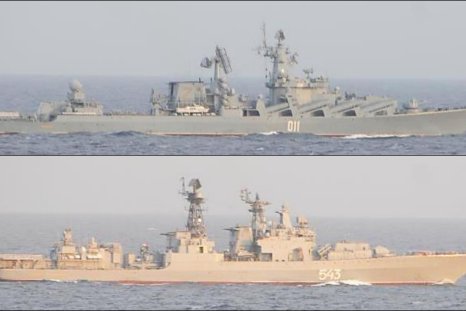 US Ally Reports Intercepts of Russian and Chinese Warships