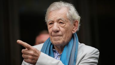 Fat suit 'saved' Sir Ian McKellan's ribs after stage fall, actor reveals