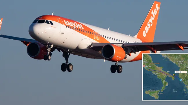 EasyJet crew ‘thrown into walls’ after plane hit by turbulence on London flight