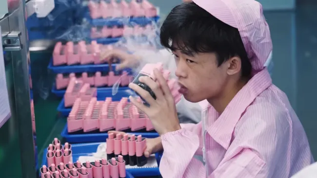 Factory worker filmed testing ‘up to 10,000 vapes a day’