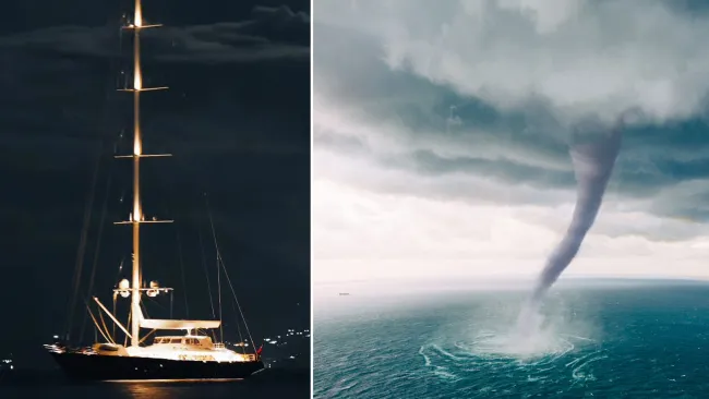 What is a waterspout and did it cause the Sicily yacht tragedy?