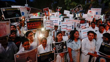 Indian doctors urged to return to work after medic's murder sparks nationwide strikes