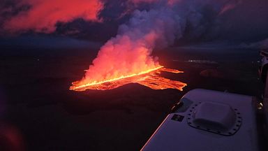 Emergency declared after volcano erupts in Iceland