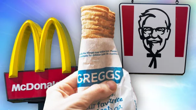 What are the bank holiday opening times for McDonald’s, Greggs and KFC?