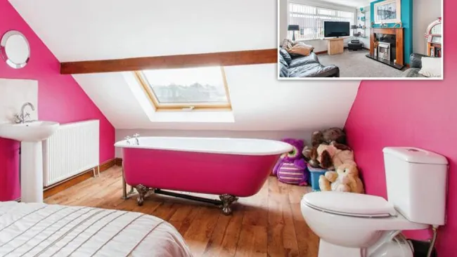 You can buy a house with a toilet next to the bed — but it’ll cost you £360,000