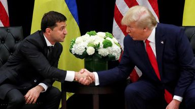 Volodymyr Zelenskyy says Donald Trump has signalled support for 'free Ukraine' - as Ukrainian troops claim more ground in Kursk