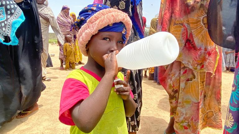 As Sudan's war rages on, trucks crammed with aid have been sitting in the sun for weeks