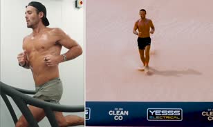 Inside Spencer Matthews' insane training regime: Star endured running 30km a day and exercising in 50 degree heat to prepare for record-breaking desert marathon challenge