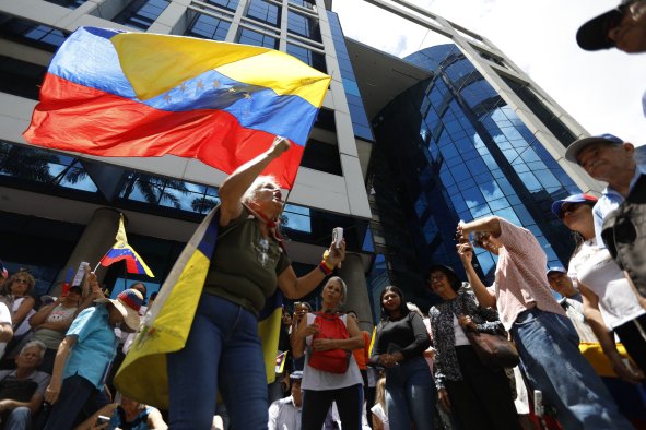 Venezuela Sees New Protests Against Maduro's Election Victory