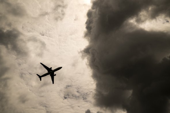 Typhoon Shanshan Blows Plane off Course in 'Terrifying' Video