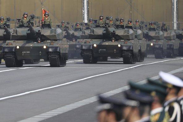 Japan's on Brink of Becoming World's Third-Largest Military Spender