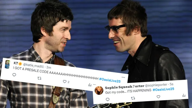 Oasis fans ‘chosen by gods’ finally receive ticket codes hours before pre-sale begins