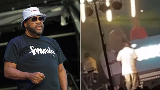 00s legend Fatman Scoop, 53, collapses on stage and is rushed to hospital during concert