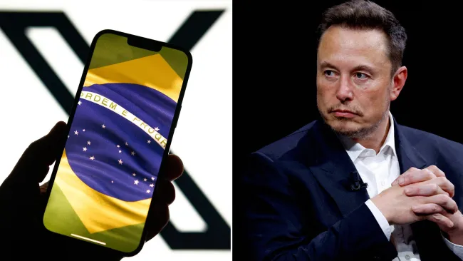 Elon Musk’s X forced to shut down in Brazil