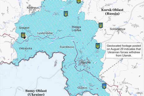 Kursk Invasion Map Reveals Where Russia Has Recaptured Territory