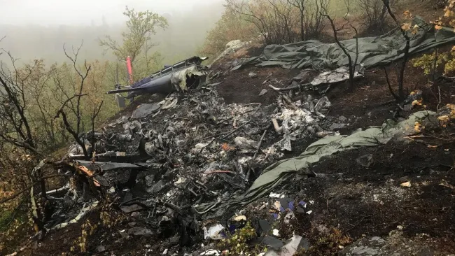 How a sight-seeing helicopter tour ended in tragedy after crashing into mountain