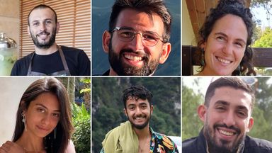 Who are the six Israeli hostages confirmed dead?