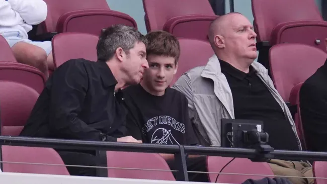 Noel Gallagher enjoys distraction with son amid chaotic Oasis ticket sales