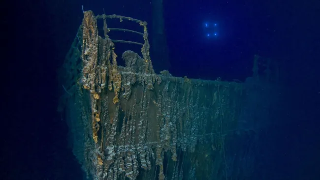 New Titanic images show how famous ship is decaying and falling apart