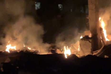 Explosions Rock Kyiv as Russian Missiles Strike Orphanage in Sumy