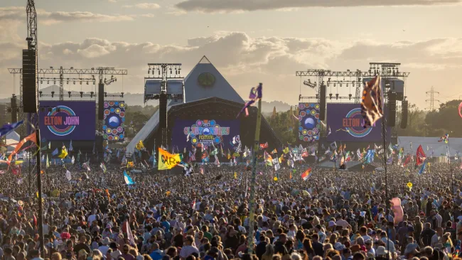 Huge pop icon, 78, in talks to headline Glastonbury’s legends slot in 2025