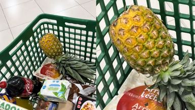 Spanish supermarket shoppers using pineapples to search for love in surprising new craze