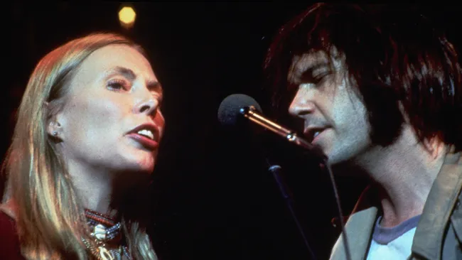 The shocking reason Joni Mitchell and Neil Young were banned from this music festival