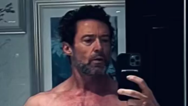 Hugh Jackman’s topless photo has even famous stars lusting over him