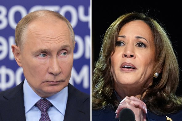 White House Hits Back At Putin's Comments About Kamala Harris